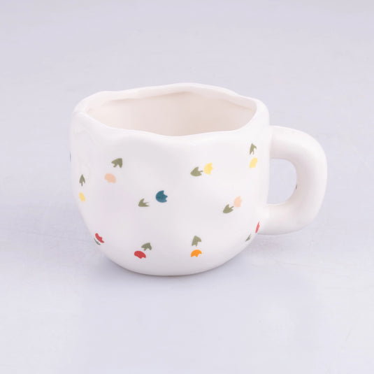 Translation missing: it.Fiorellini set | 2 tazze + 2 piattini + coffee creamer