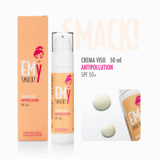 Translation missing: it.EMy Smack! Crema Viso Antipollution SPF50+I Erboristeria Magent
