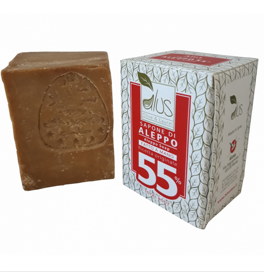 Translation missing: it.Sapone di Aleppo 55% | Alus 200gr