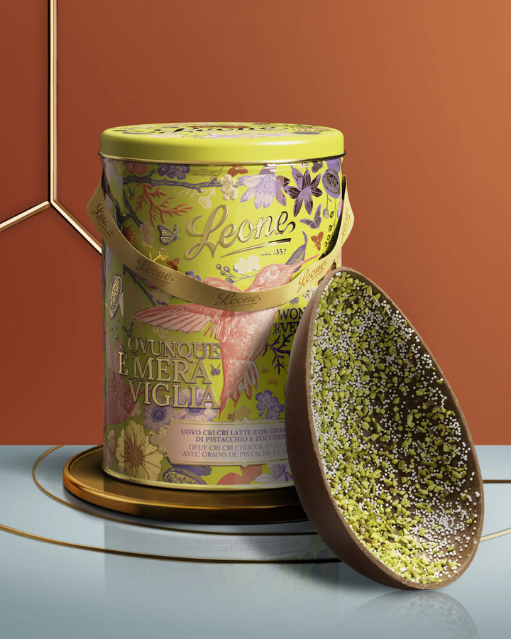 Translation missing: it.Uovo Cri Cri Latte 40% &amp; Pistacchio | Leone