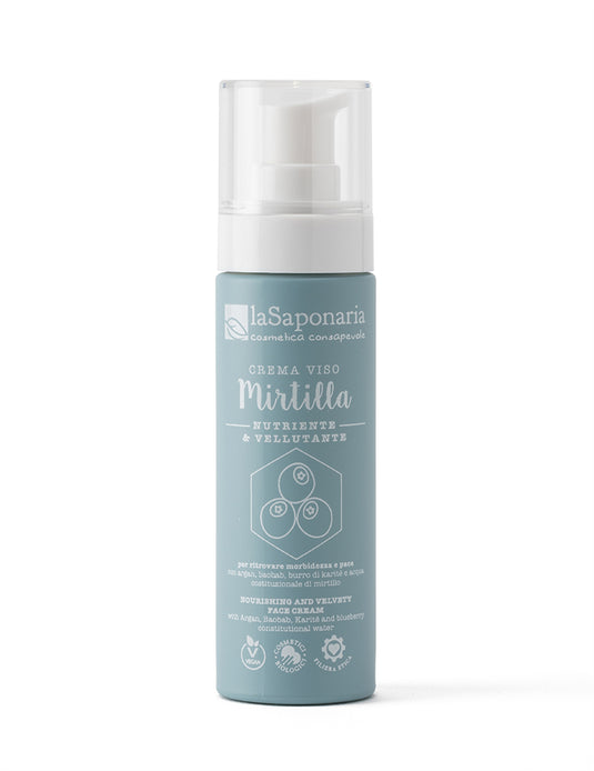 Translation missing: it.Crema Viso nutriente Mirtilla | La saponaria 50ml