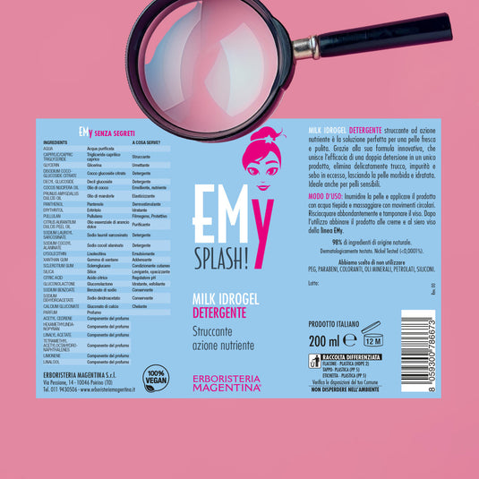 Translation missing: it.EMy Splash! Milk Idrogel Detergente Nutriente I Erboristeria Magentina