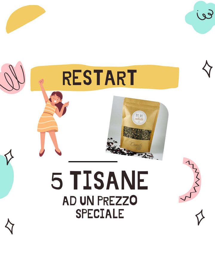 Translation missing: it.Kit RESTART I 30 giorni tisane