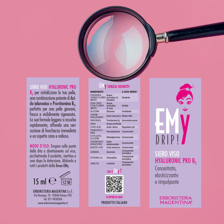 Translation missing: it.EMy Drip Siero viso Hyaluronic Pro I Erboristeria Magentina
