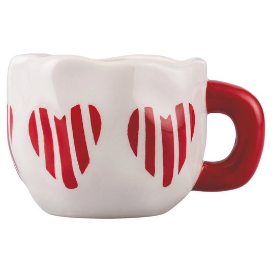 Translation missing: it.Cuoricini set | 2 tazze + 2 piattini + coffee creamer
