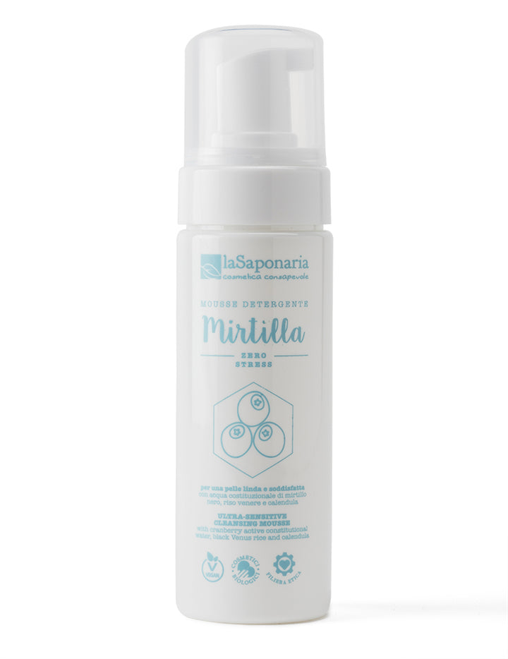 Translation missing: it.Mousse detergente Mirtilla | La saponaria 150ml