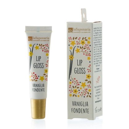 Translation missing: it.Lip gloss trasparente - Vaniglia fondente La Saponaria