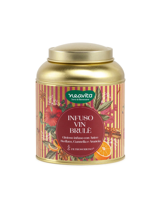 Translation missing: it.Infuso Vin Brulè - Cofanetto in latta 12 filtroscrigno I Neavita