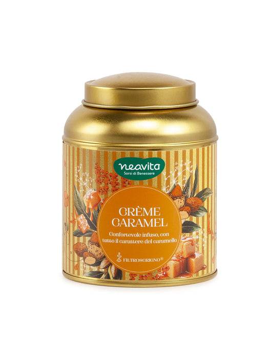 Translation missing: it.Crème caramel - Cofanetto in latta 12 filtroscrigno  I Neavita