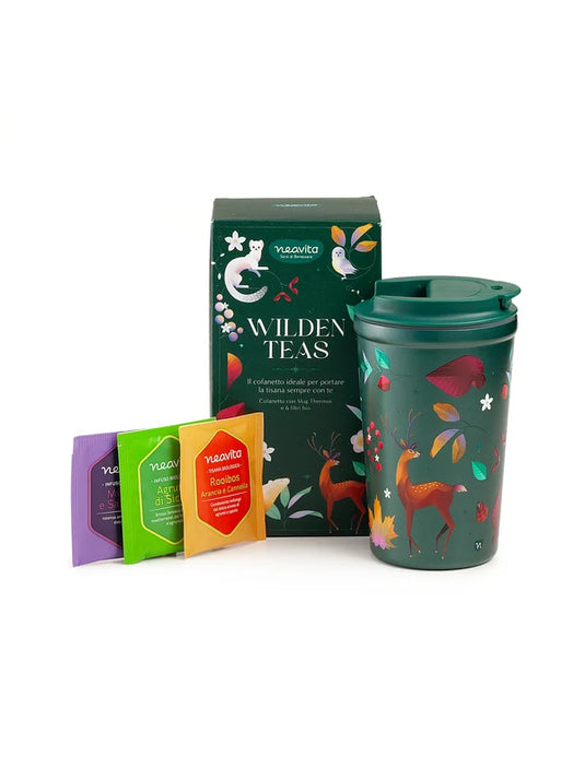 Translation missing: it.Cofanetto Mug Thermos e 6 Filtri Bio Wilden Teas- Neavita