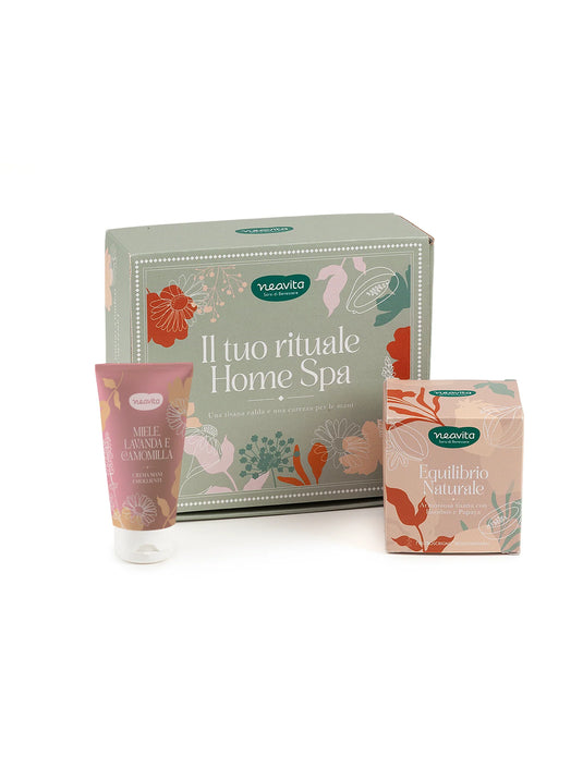Translation missing: it.Cofanetto Crema Mani e Tisana Equilibrio Naturale Home spa  - Neavita