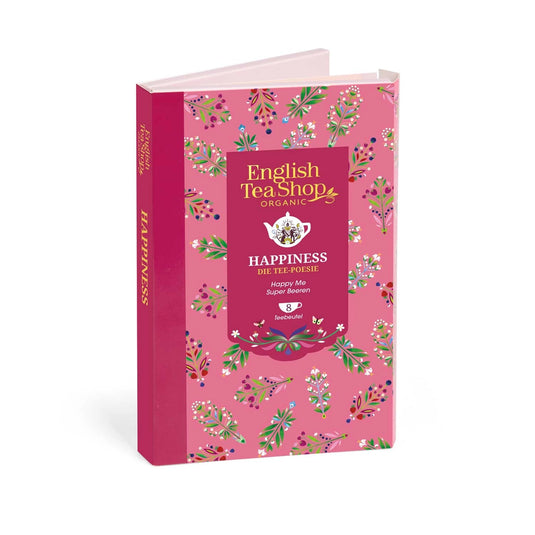 Translation missing: it.Libro di tè Tea-Poetry « Happiness », 8 bustine, biologico