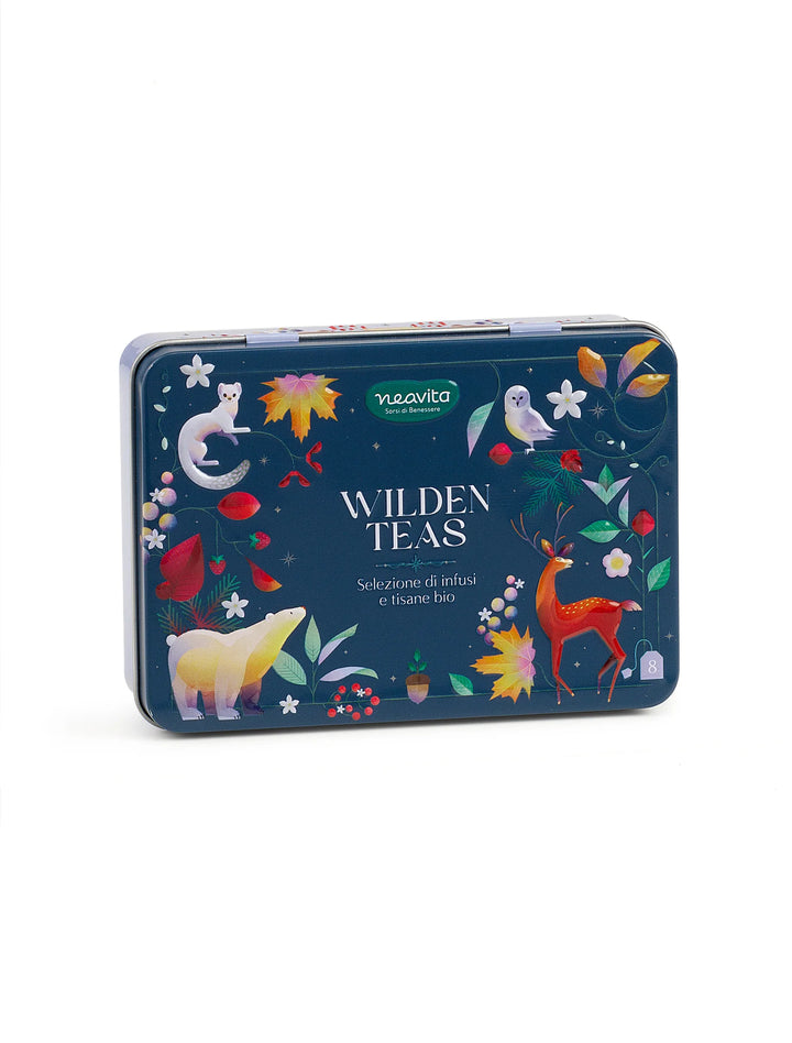 Translation missing: it.Cofanetto Latta Blu 8 filtri Wilden Teas - Neavita