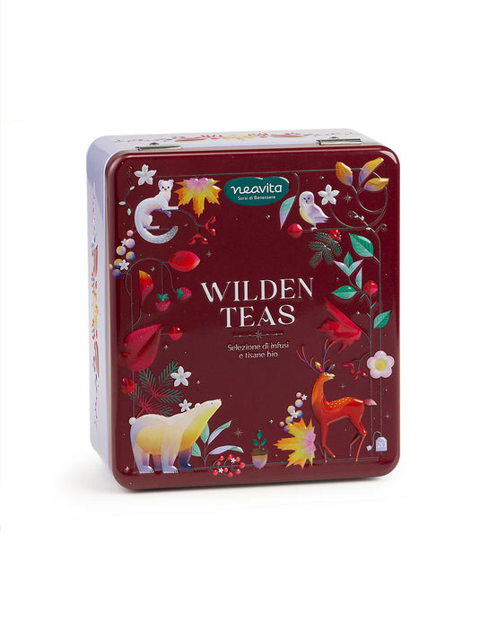 Translation missing: it.Cofanetto Latta Bordeaux 20 filtri Wilden Teas - NEAVITA
