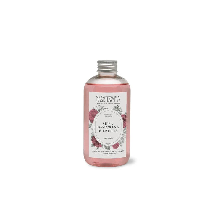 Translation missing: it.Ricarica diffusore con bastoncini Rosa Damascena &amp; Limetta  - Nasoterapia