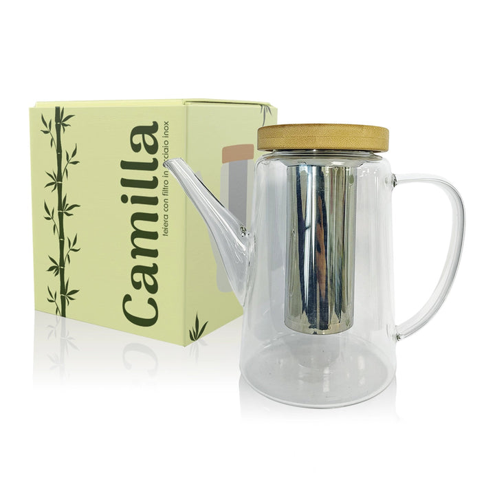 Translation missing: it.Teiera in vetro borosilicato  Camilla - Himalaya